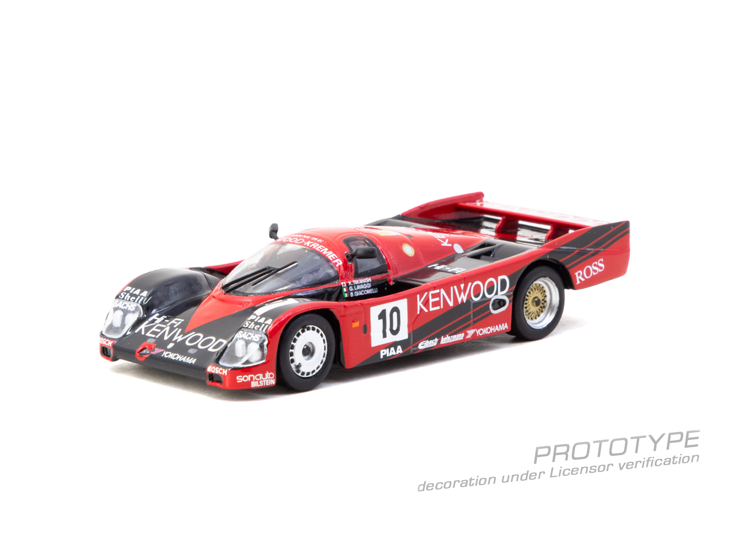 PO-$118 * TARMAC * 1:64 Porsche 962C Le Mans 1989 #10