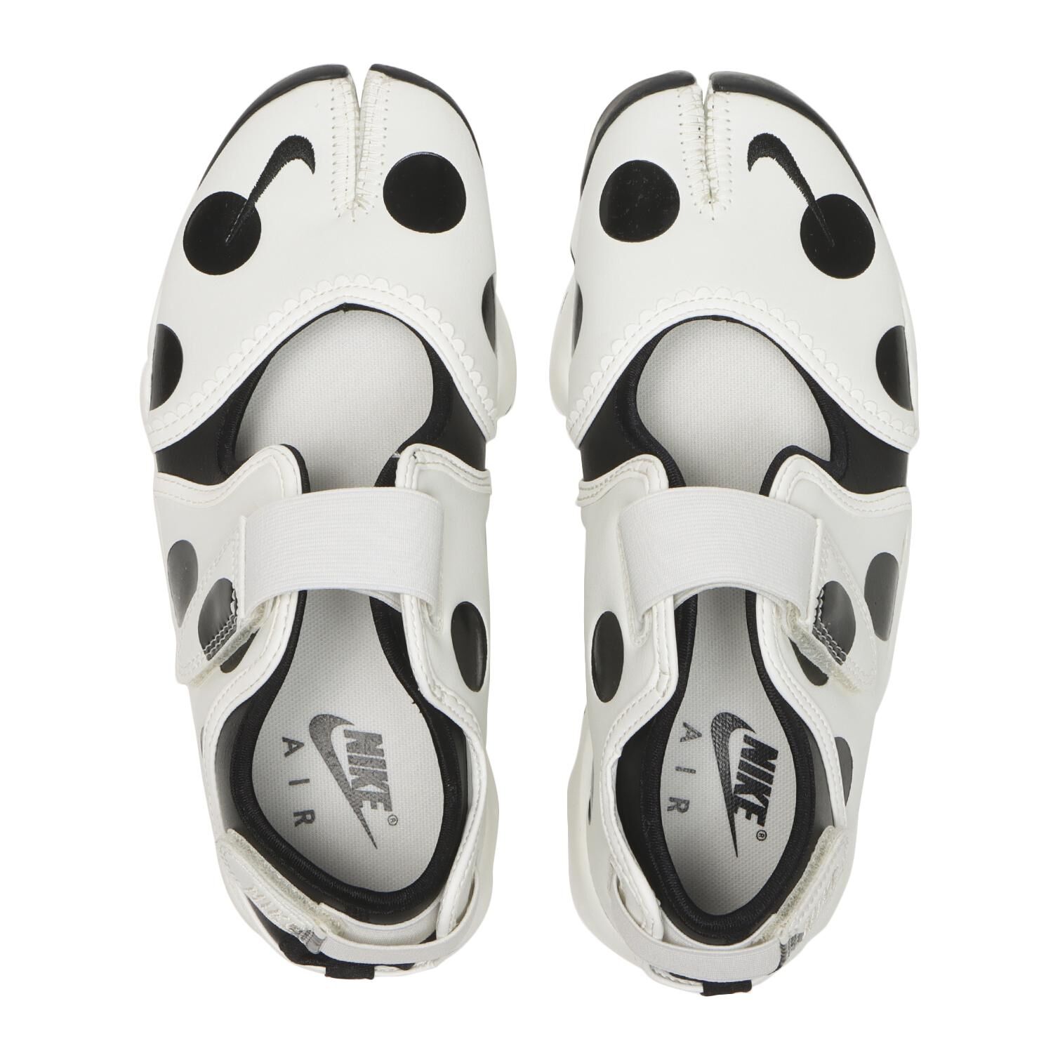 預購┃NIKE WMNS AIR RIFT 皮革 白色 黑色點點 分趾鞋 忍者鞋