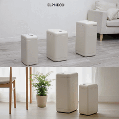 9L 小饅頭 不鏽鋼雙開感應垃圾桶 ELPH685