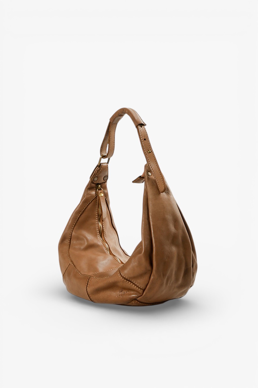 Noa 肩背牛角包 蘑菇