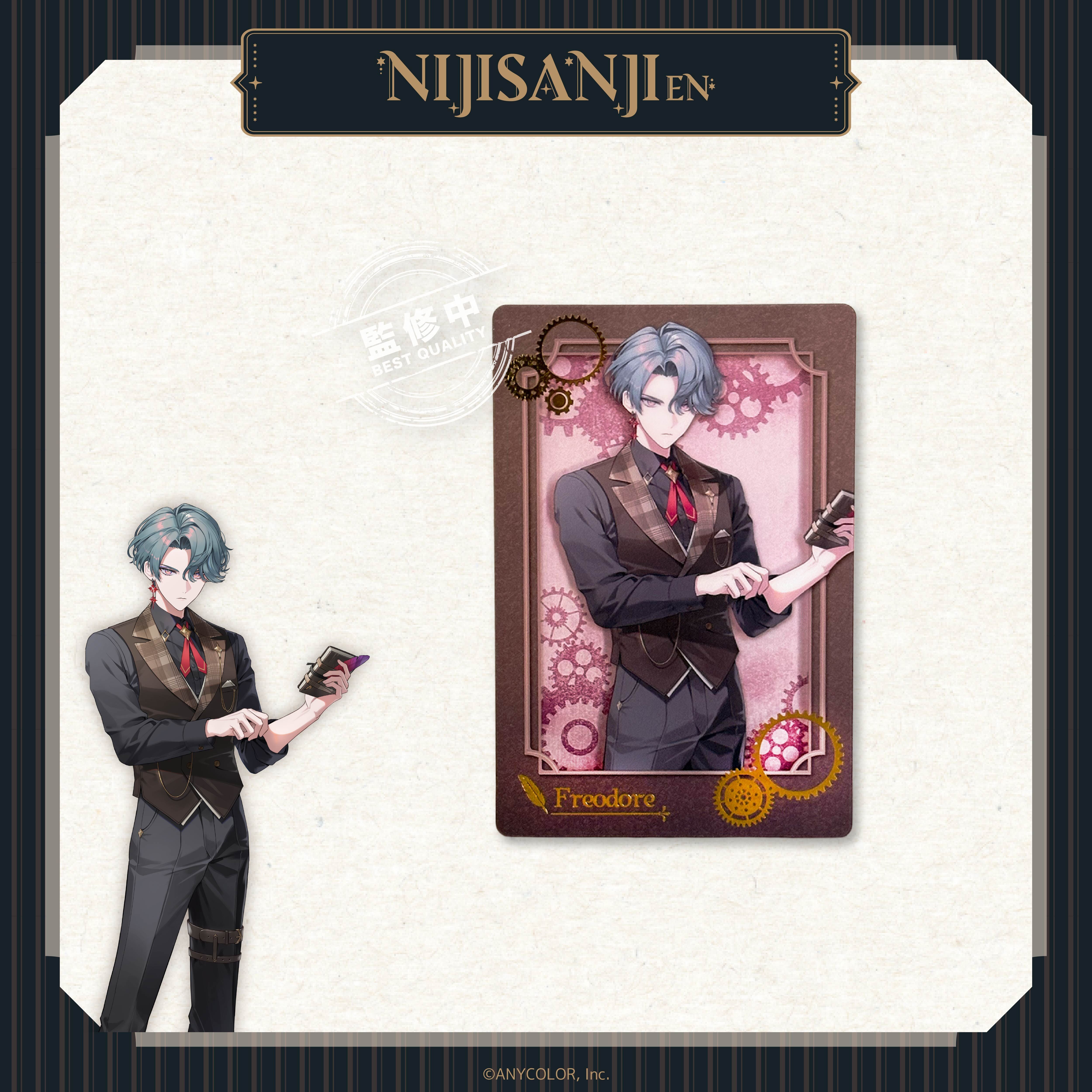 【預購】NIJISANJI EN-偵探謎影系列-立繪壓克力磚-Freodore