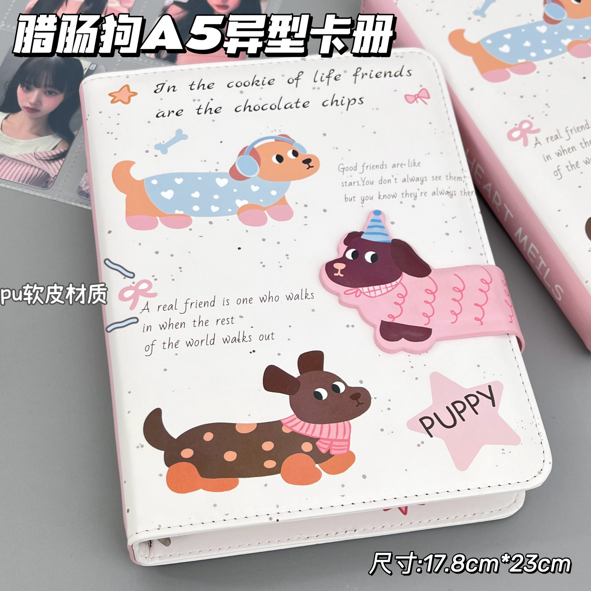 K-Pop Photocard 4-Pocket Binder Album