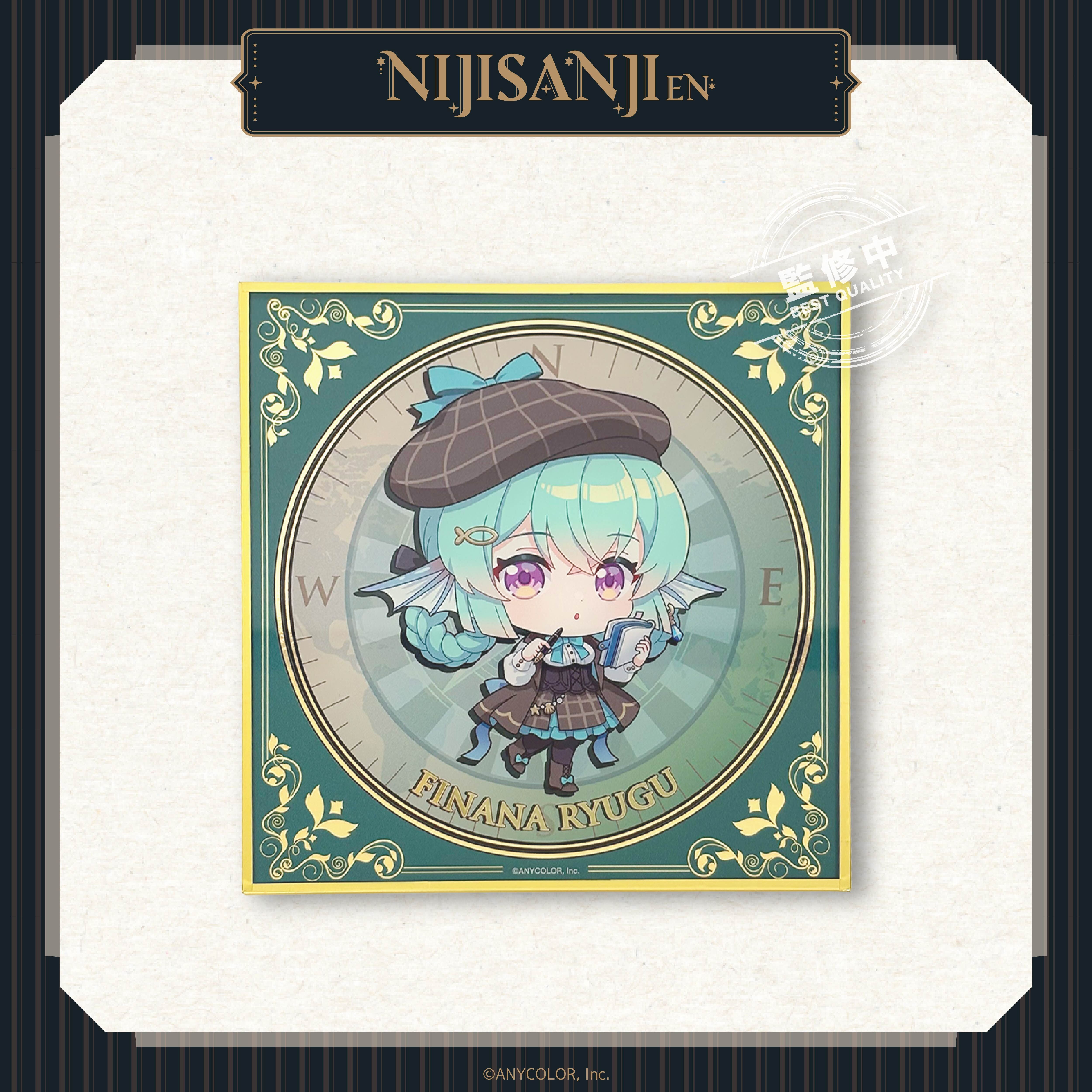 【預購】NIJISANJI EN-偵探謎影系列-Q版壓克力色紙-盲抽-共6款