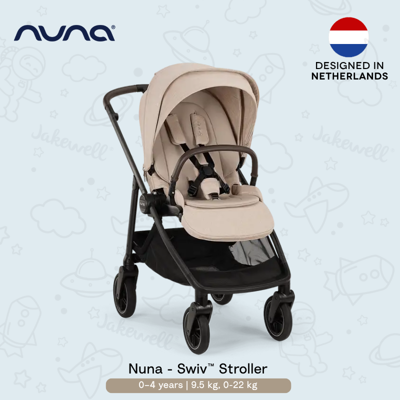 Nuna - Swiv™ 4輪轉向雙向嬰兒推車