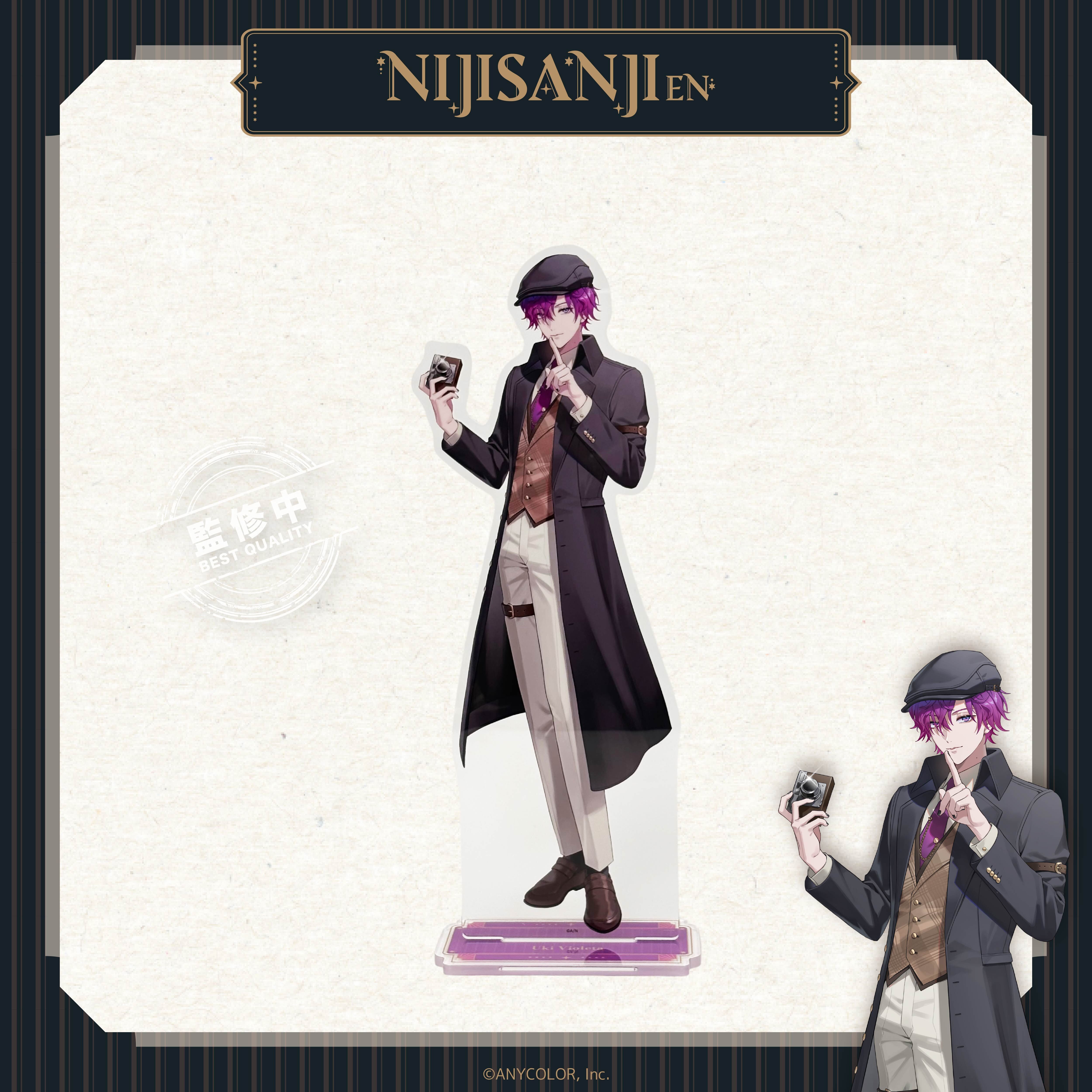 【預購】NIJISANJI EN-偵探謎影系列-立繪壓克力大立牌-Uki Violeta
