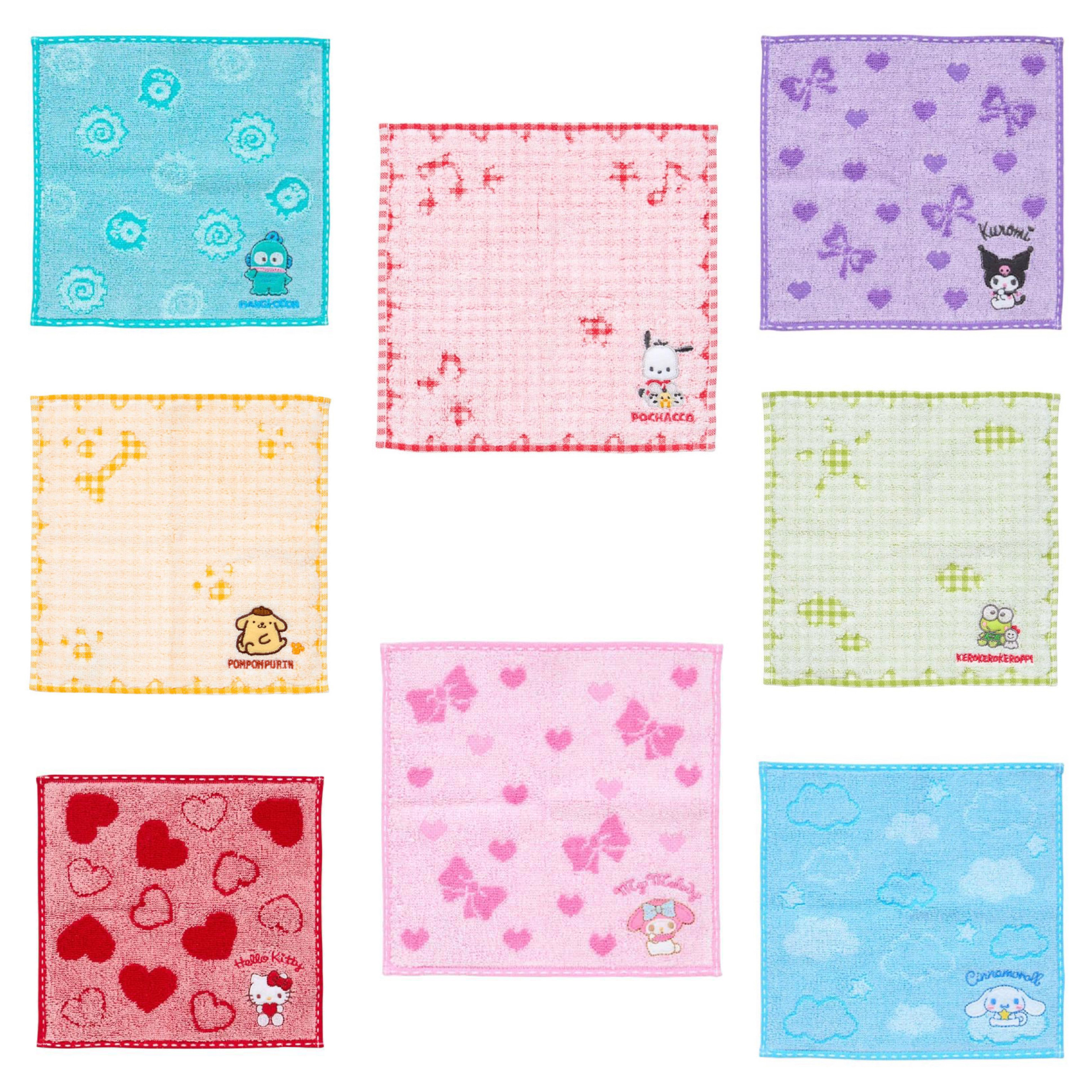 JP Sanrio 迷你刺繡方巾 25x25 4550 TK260326