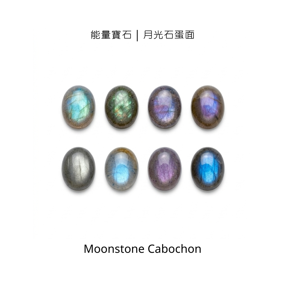 能量寶石｜月光石蛋面