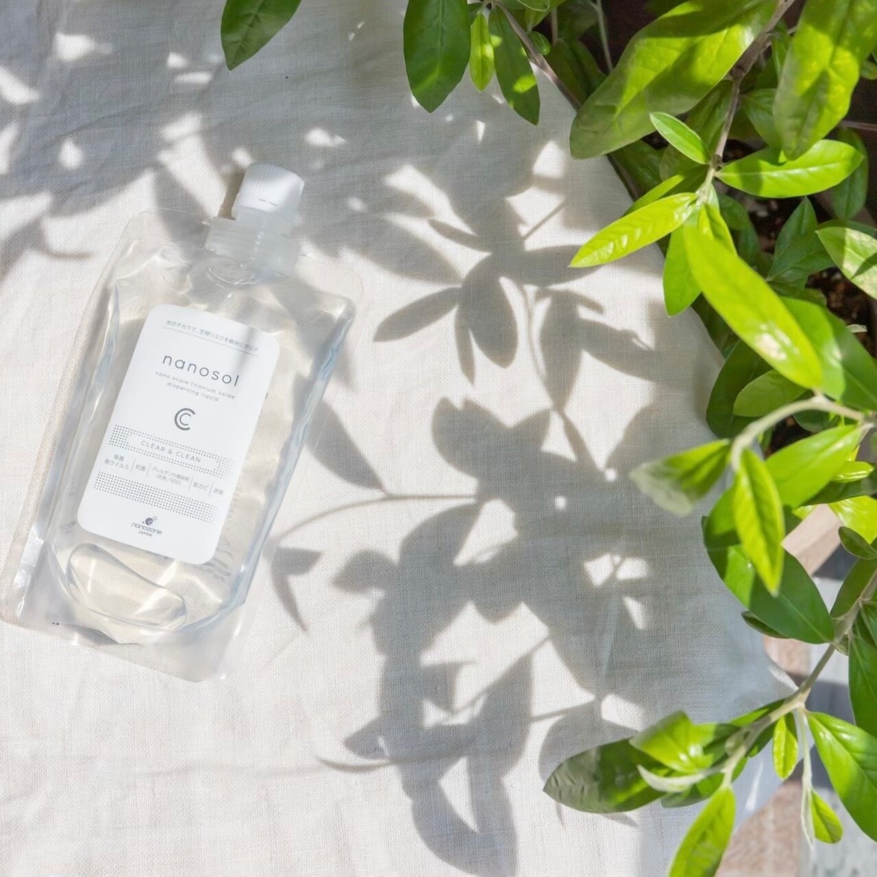 日本 Nanosol CC 長效型光觸媒噴霧 補充包 100ML