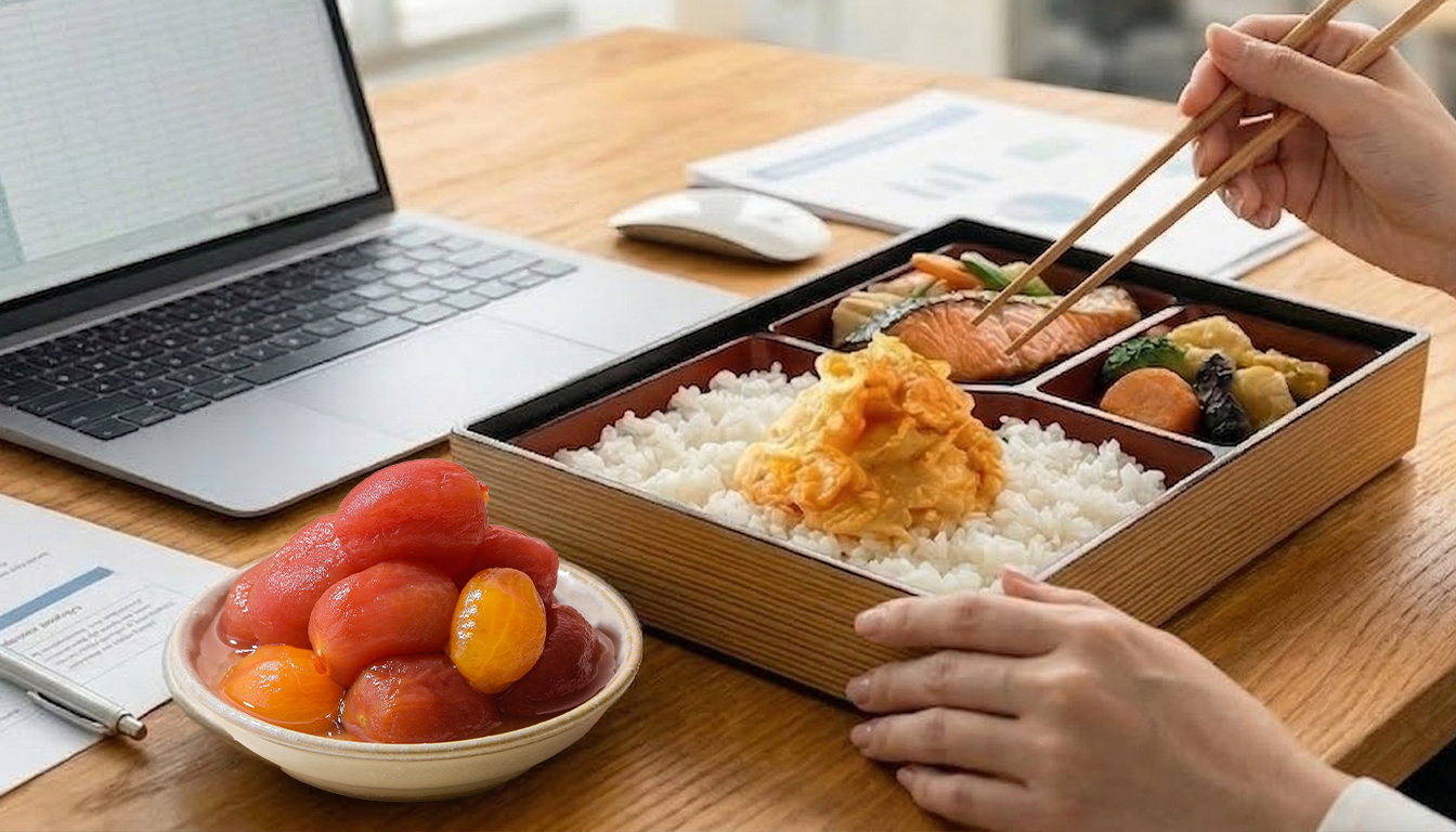 協發行黃金泡菜與番茄梅梅便當搭配-辦公室多巴胺配色開胃小菜-2026宅配美食推薦