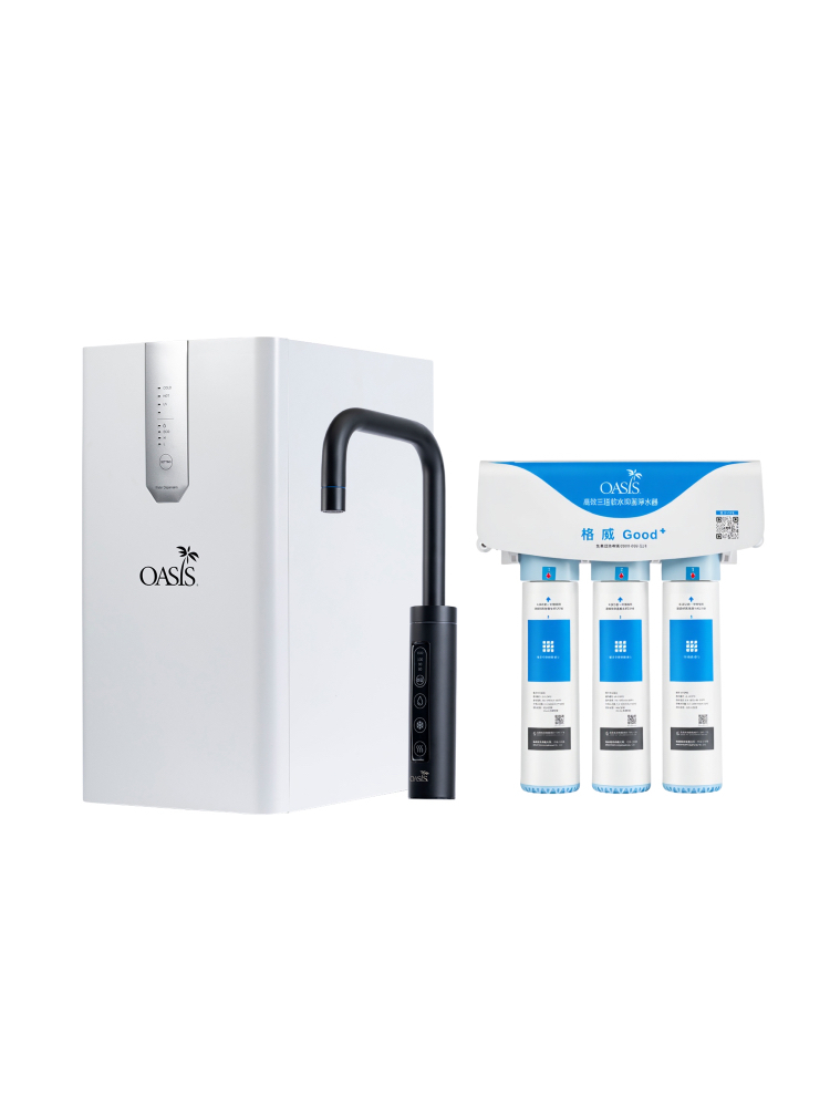 限量回饋15%【美國OASIS】輕奢三溫UVC飲水機｜冰/常溫/熱｜LUXES-COLD-301