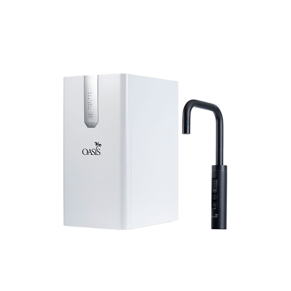 限量回饋15%【美國OASIS】節能兩溫UVC飲水機｜常溫/熱｜LUXES-HOT-201