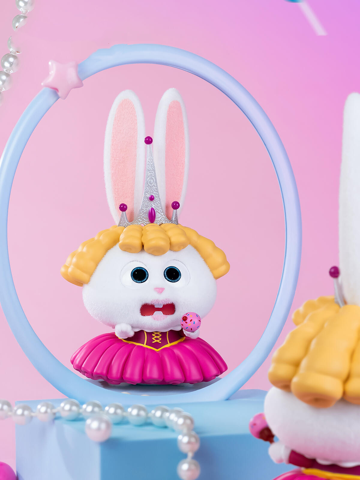 環球連線 正版授權 寵物當家 小白的生活系列 植絨公仔 雪球 兔老大 公仔 盲盒  6+1款(任買兩件7-11免運)/預購