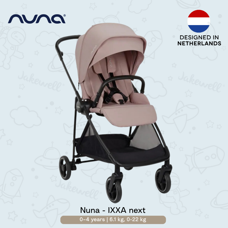 Nuna - IXXA™ next雙向嬰兒推車 (初生至4歲) 粉色