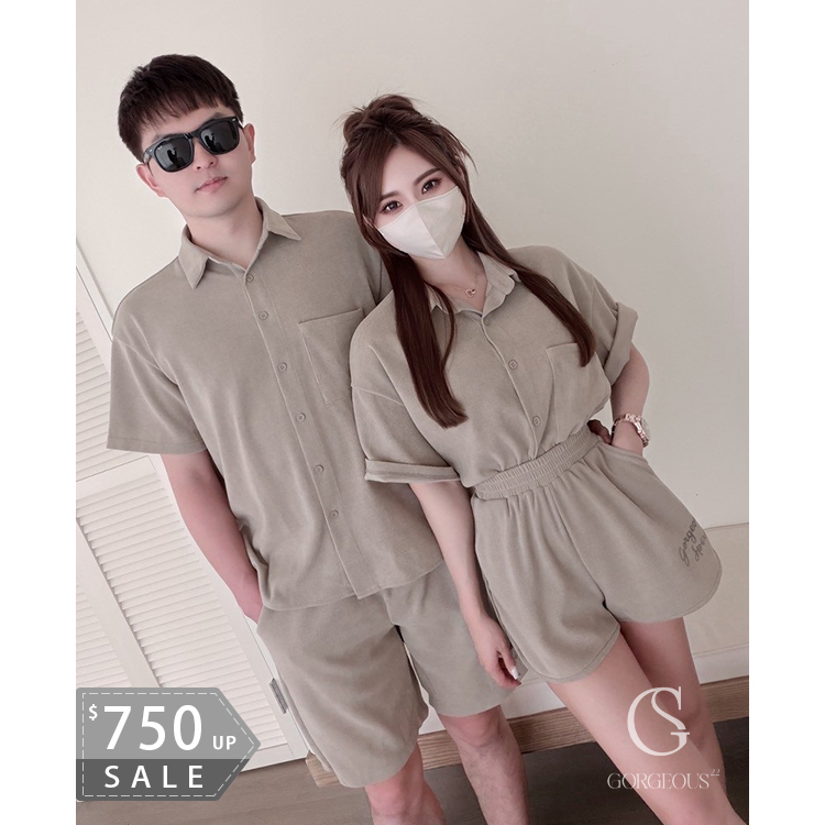 G9808 「Velvet Peach蜜桃天鵝絨襯衫外套」