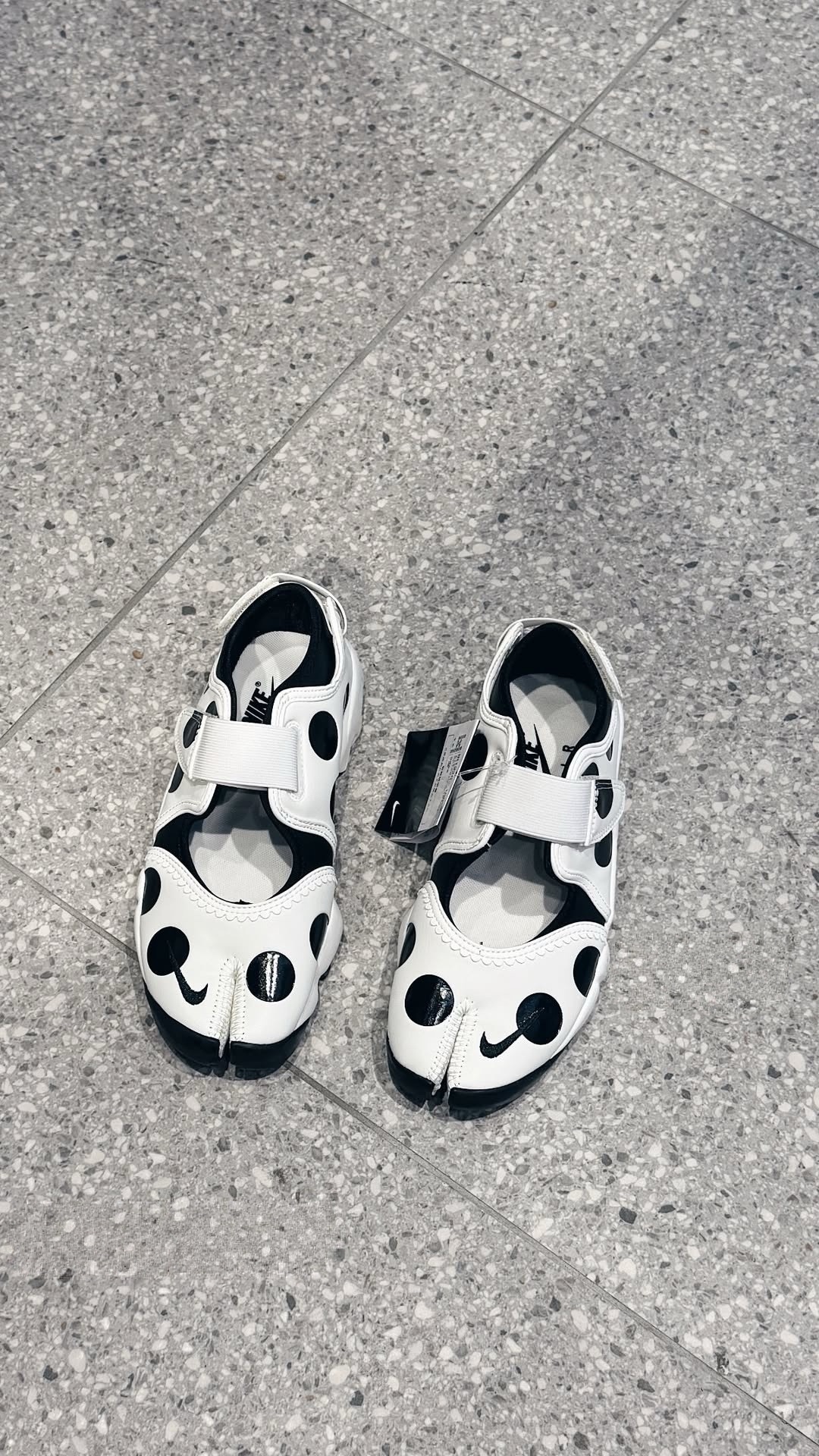 Nike Air Rift 日本限定 圓點 白色 瑪莉珍 花邊 忍者鞋 IR1226-100