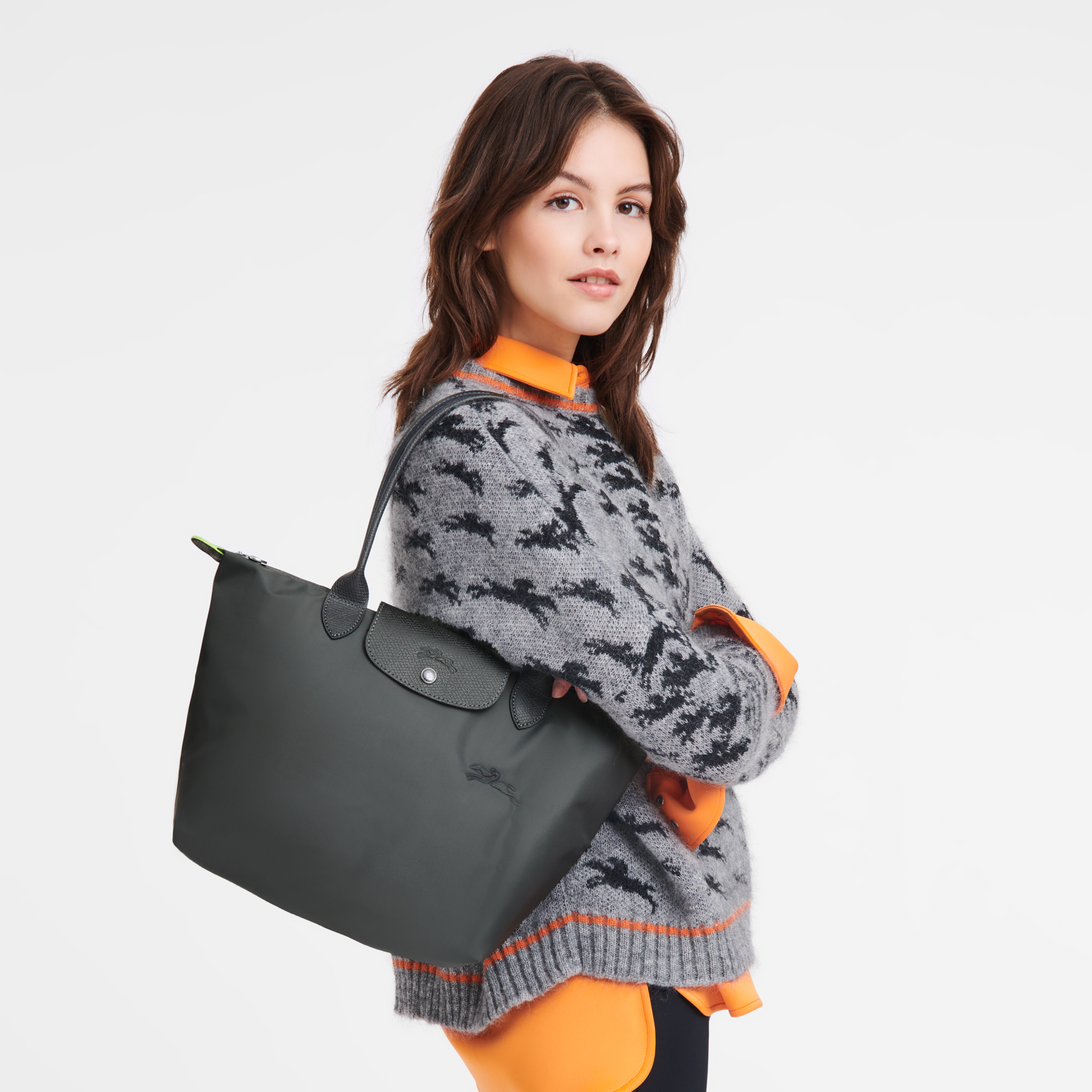 Longchamp - Le Pliage Green 肩揹袋 M