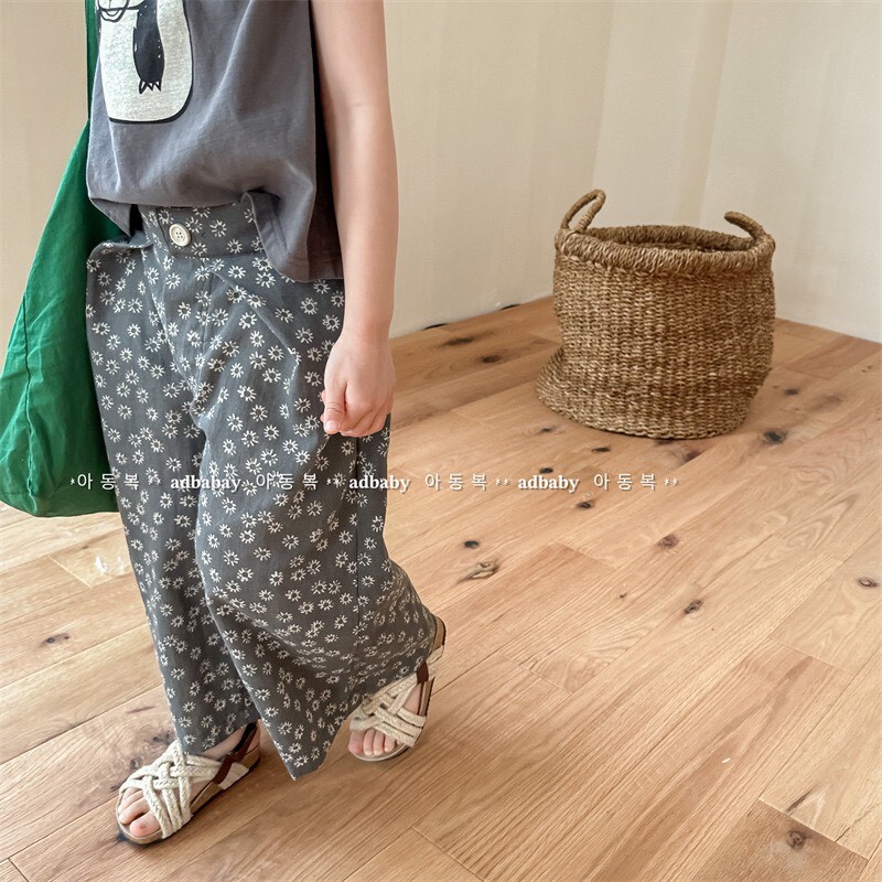 夏季遍佈小雛菊花海休閒褲 ꕀꕀꕀ