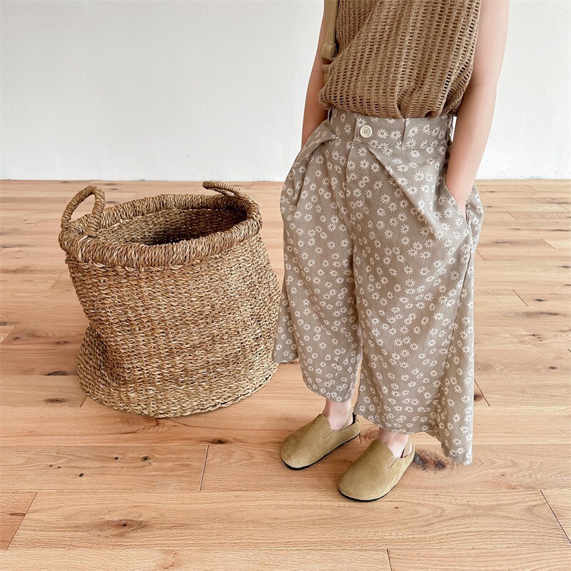 夏季遍佈小雛菊花海休閒褲 ꕀꕀꕀ