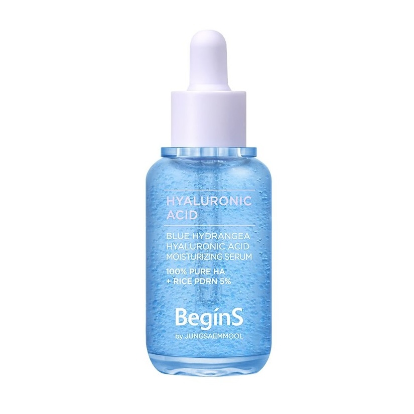 BeginS by JUNGSAEMMOOL 藍繡球花玻尿酸保濕精華液 30ml