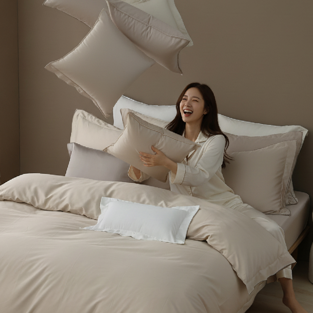 埃及棉｜100%長纖棉｜60支經典系列｜床包被套組