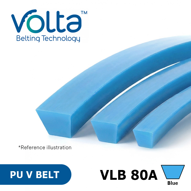 Volta PU 三角帶 - VLB 80A 藍色