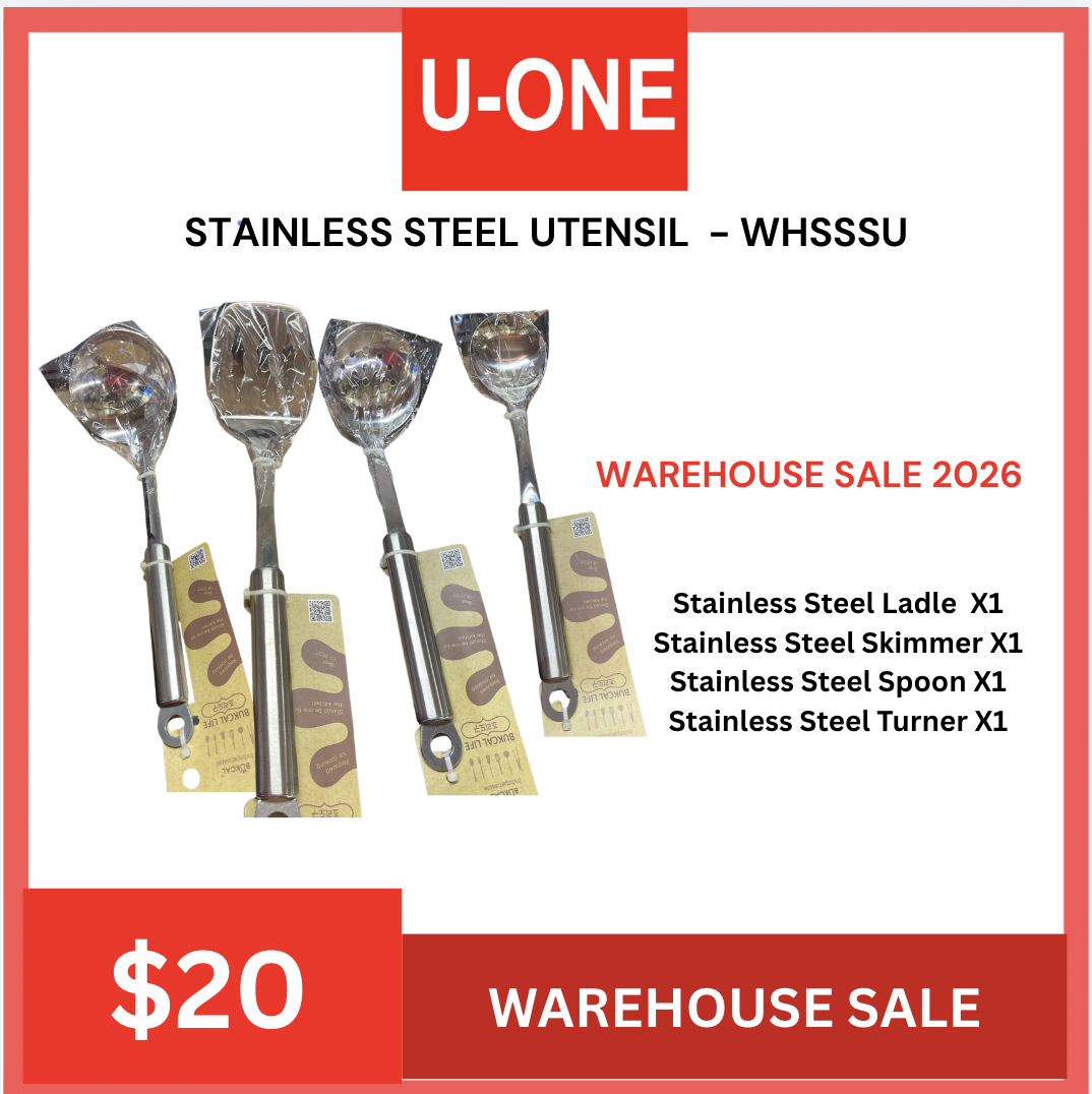 WAREHOUSE SALE STAINLESS STEEL UTENSIL  - WHSSSU
