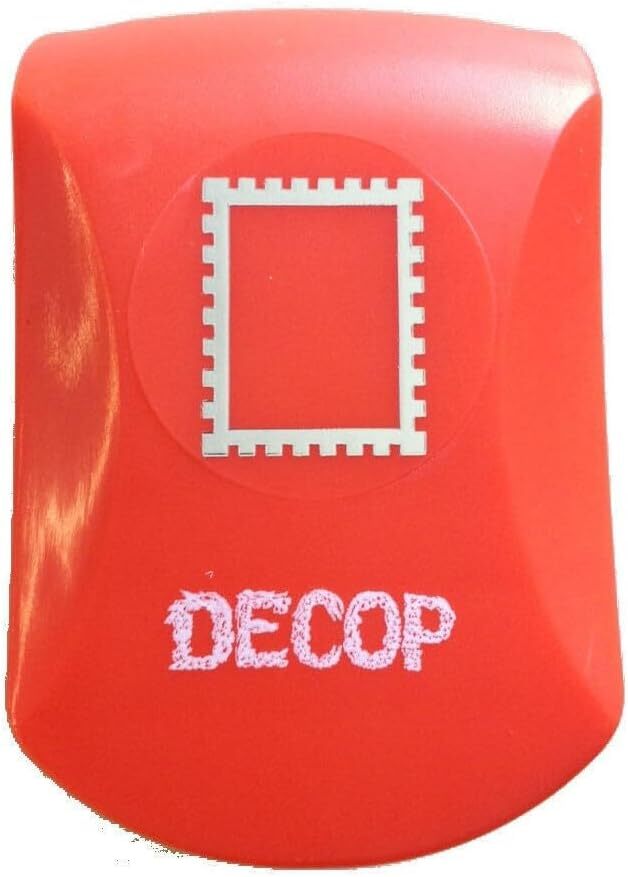 DECOP EMBOS 剪貼簿小道具 郵票 裁切同時壓花