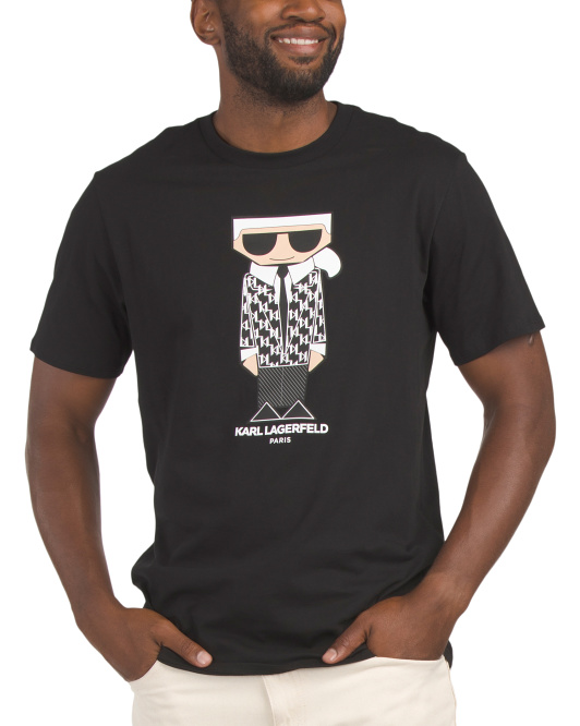 【預購】H032705 KARL LAGERFELD PARIS Karl圖案趣味 T 恤