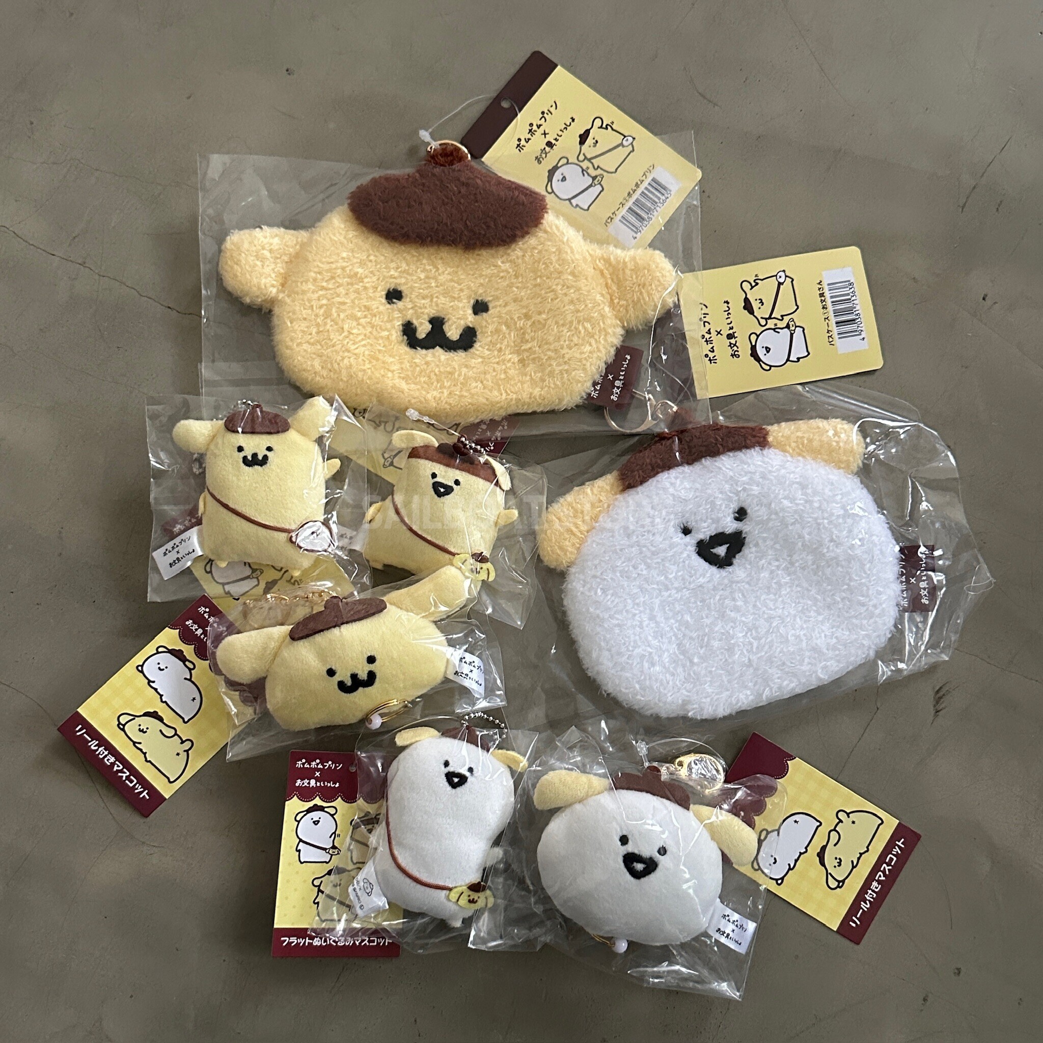 #現貨 🇯🇵布丁狗 × 文具君 吊飾娃娃 票卡夾收納包 伸縮鑰匙扣