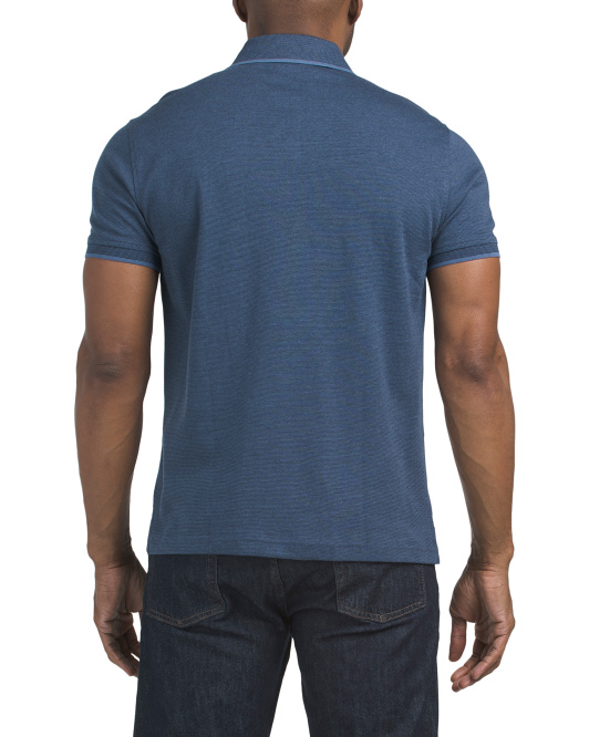 【現貨】H032707 TOMMY HILFIGER 條紋短袖 Polo 衫