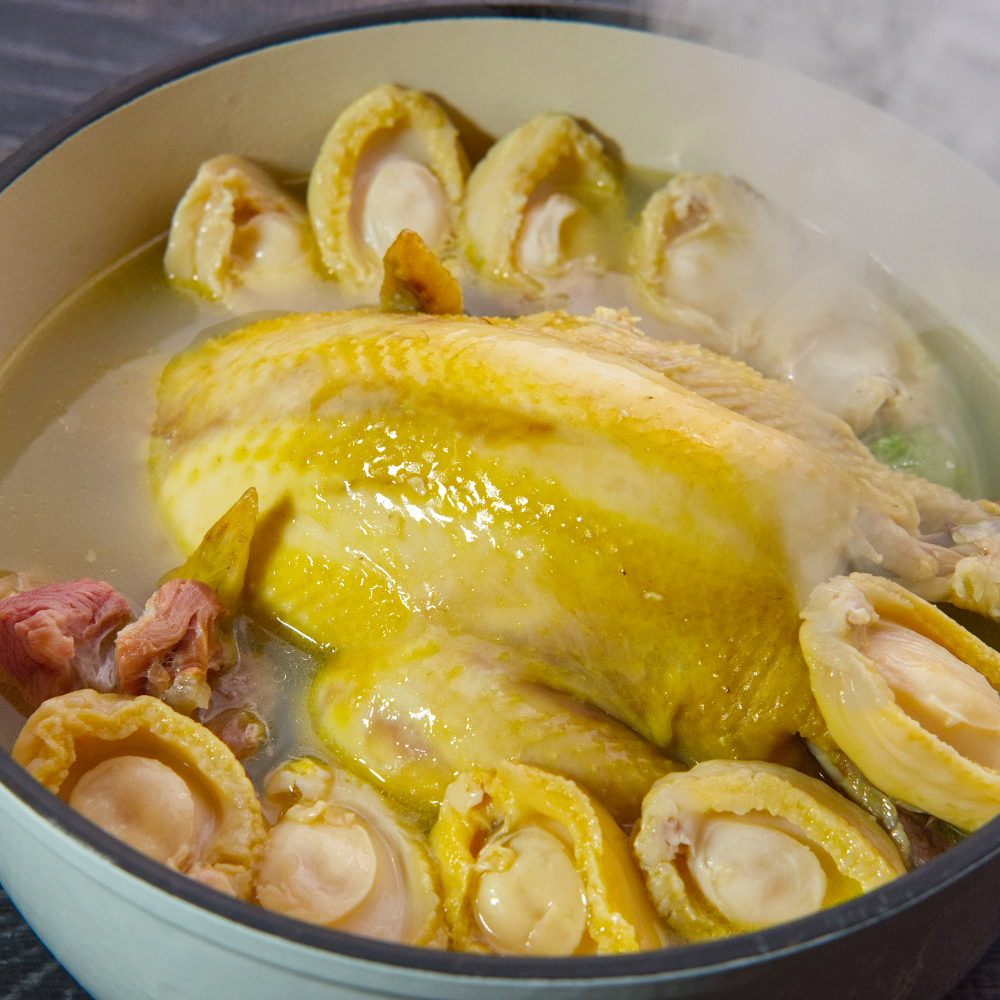 鮑魚火朣雞 | 高檔餐廳的宴席湯品