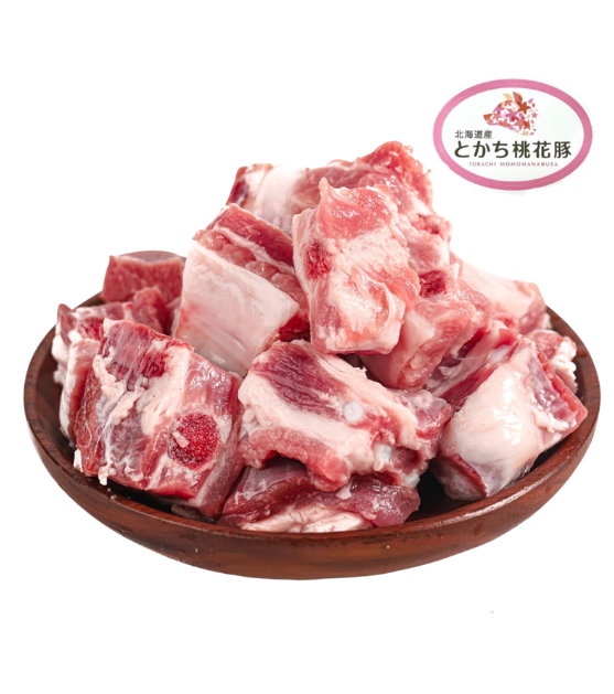 【急凍貨】日本北海道桃花豚 排骨粒