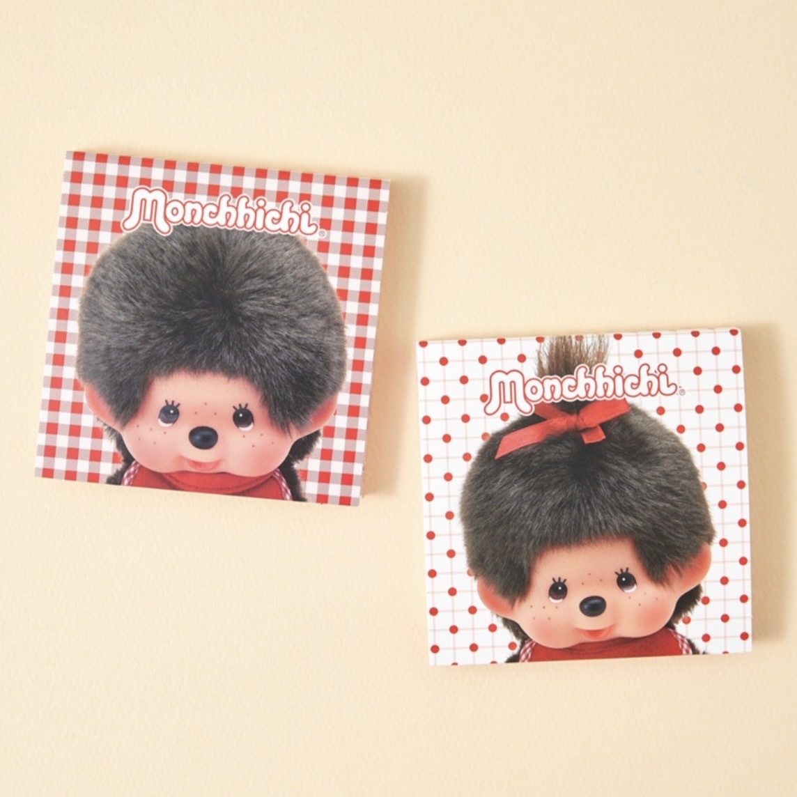MONCHHICHI 蒙奇奇 方型 便條紙 紀錄 LIST 筆記