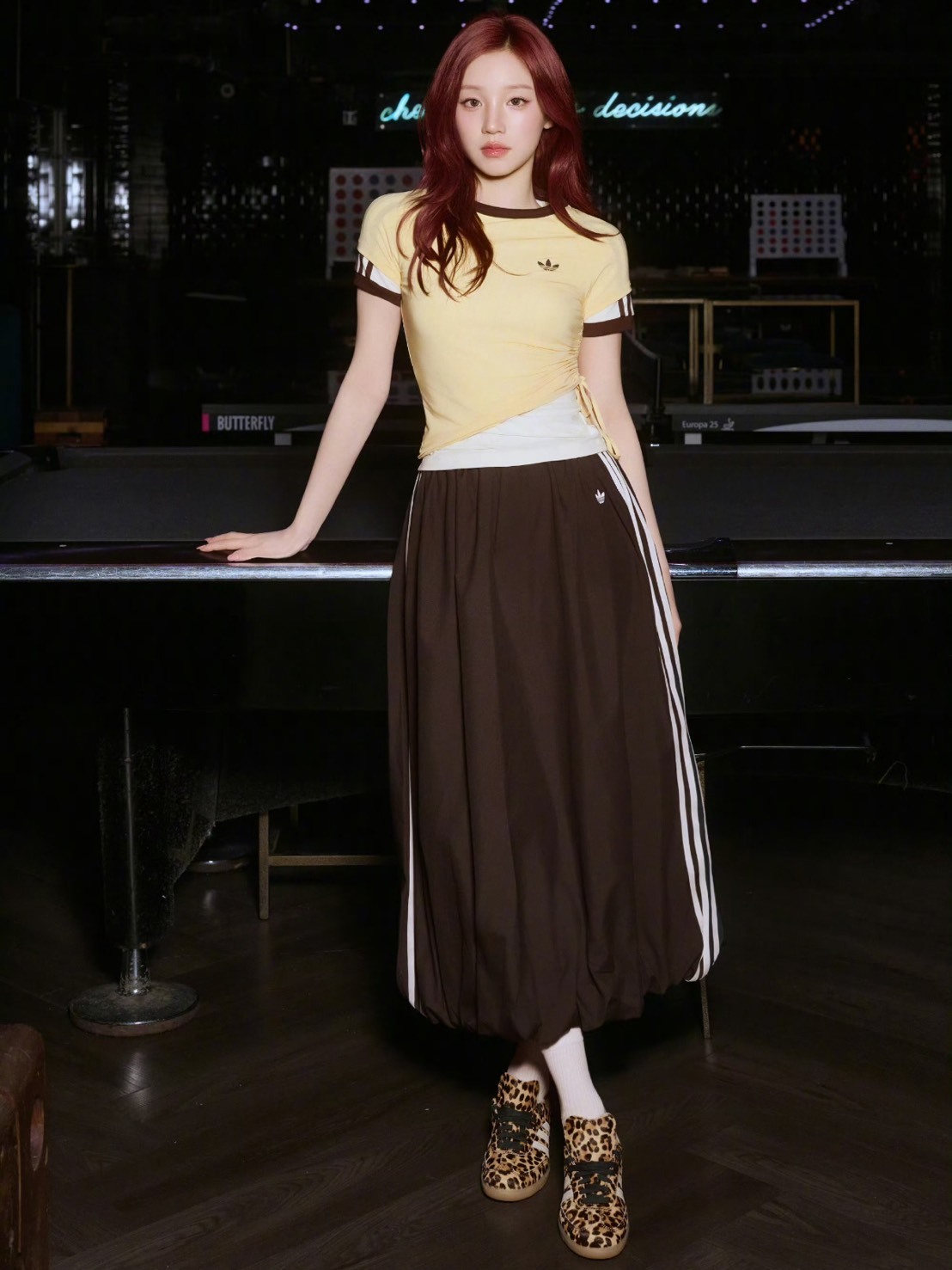 ADIDAS ORIGINALS FW25 BALLOON 宋雨琦同款 蓬鬆 花苞裙 長裙