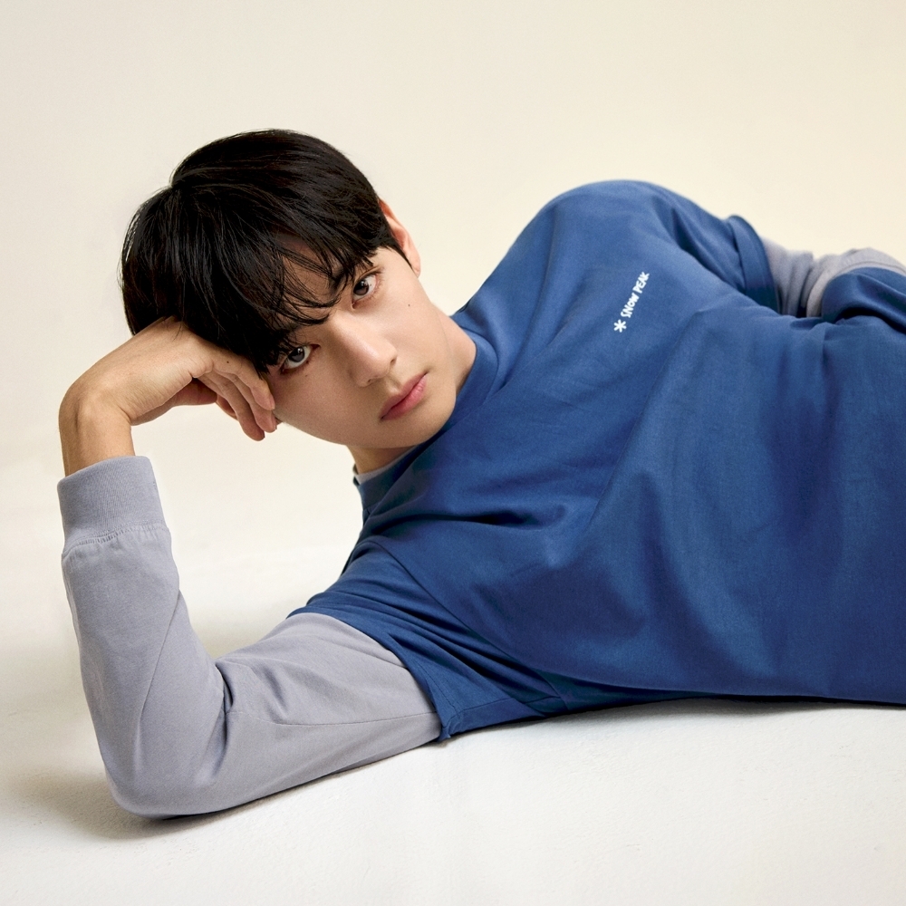 【BTS V同款❄️】Snow Peak Cotton 速乾 純棉 插圖 露營 短袖 短T 三色