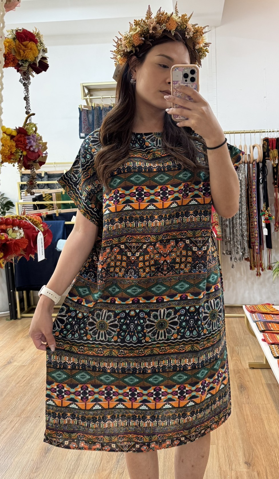 No.16復古碎花洋裝