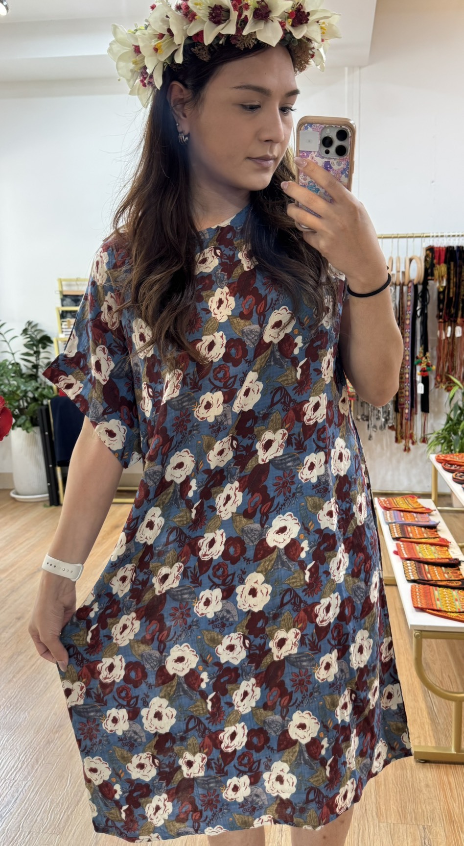 No.18復古碎花洋裝