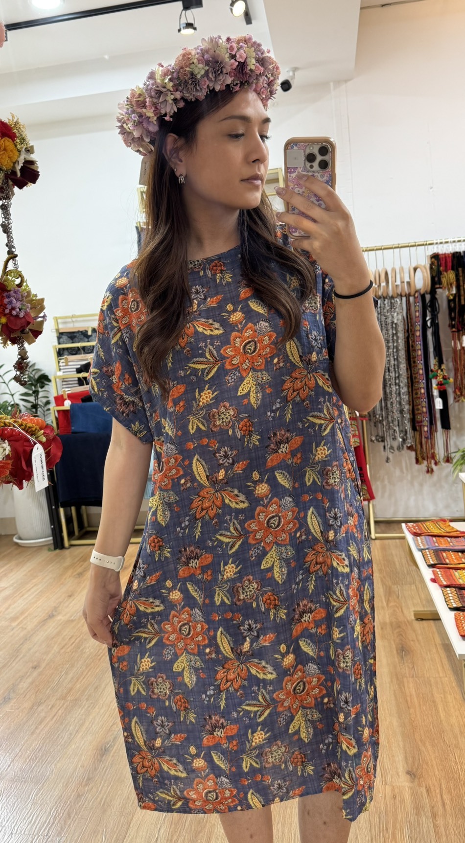 No.19復古碎花洋裝