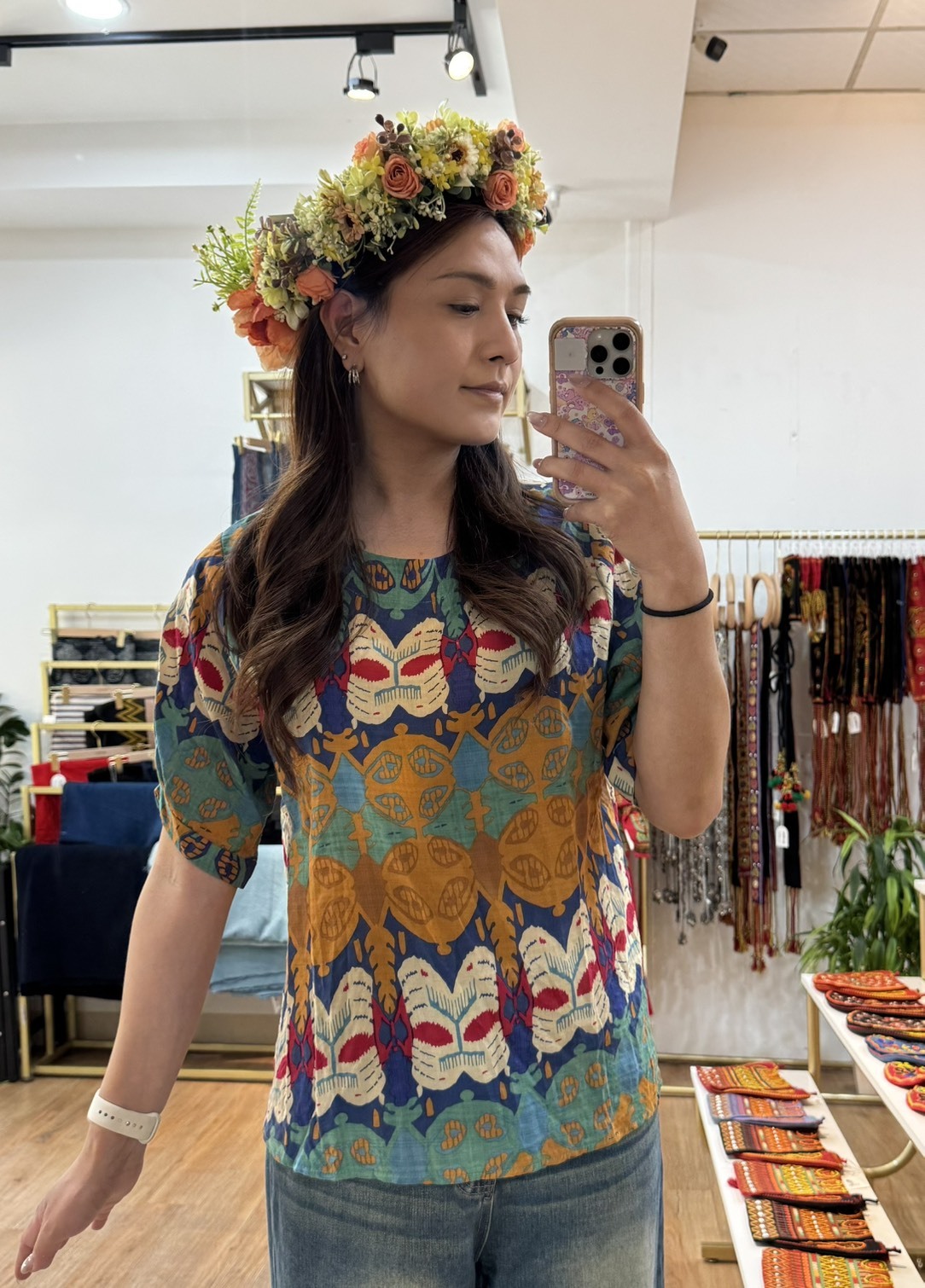 N0.1復古圖騰上衣