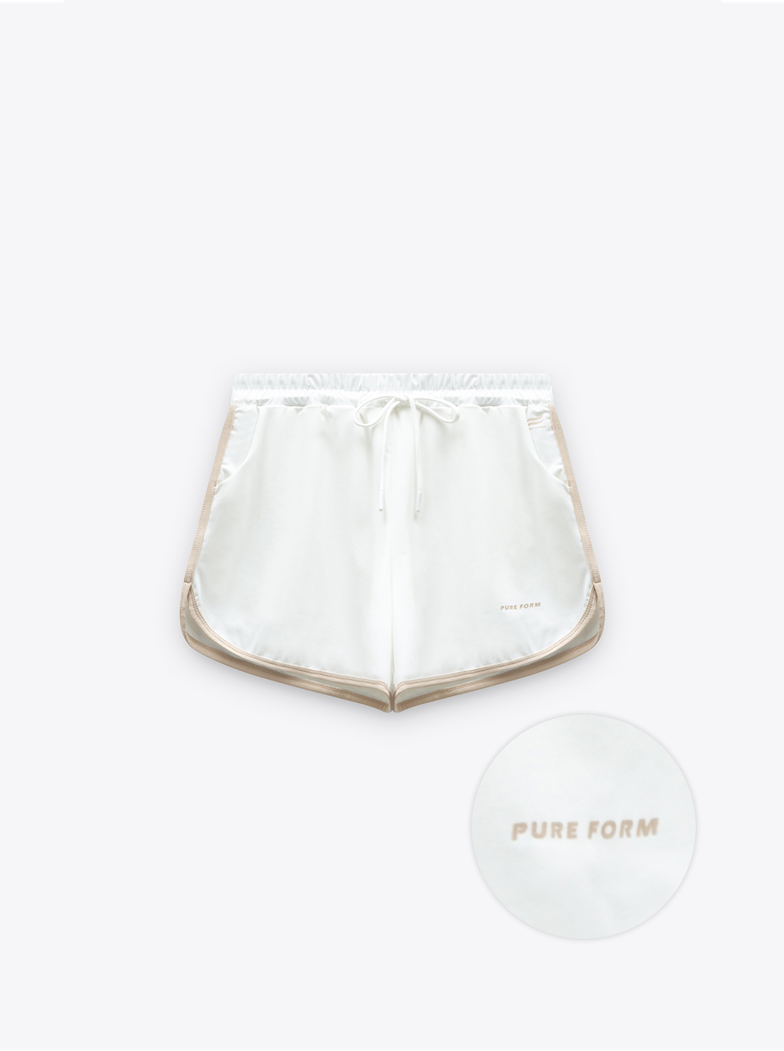 【期間限定】極輕薄涼感撞色短褲