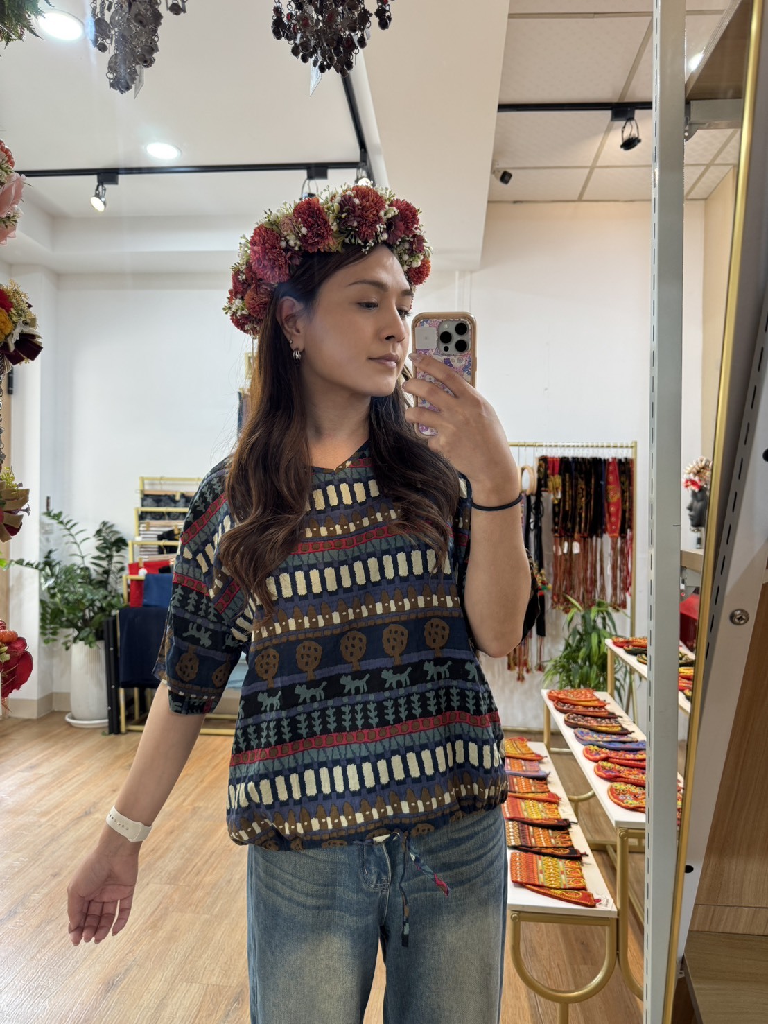 N0.2復古圖騰上衣