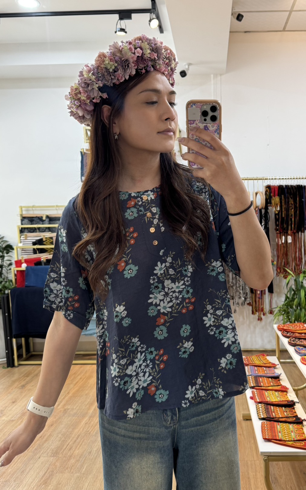 N0.3復古圖騰上衣