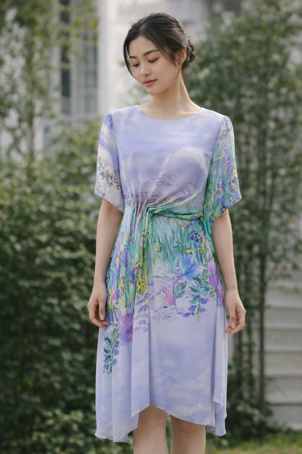 BE10175E1 莫內花園不規則長洋