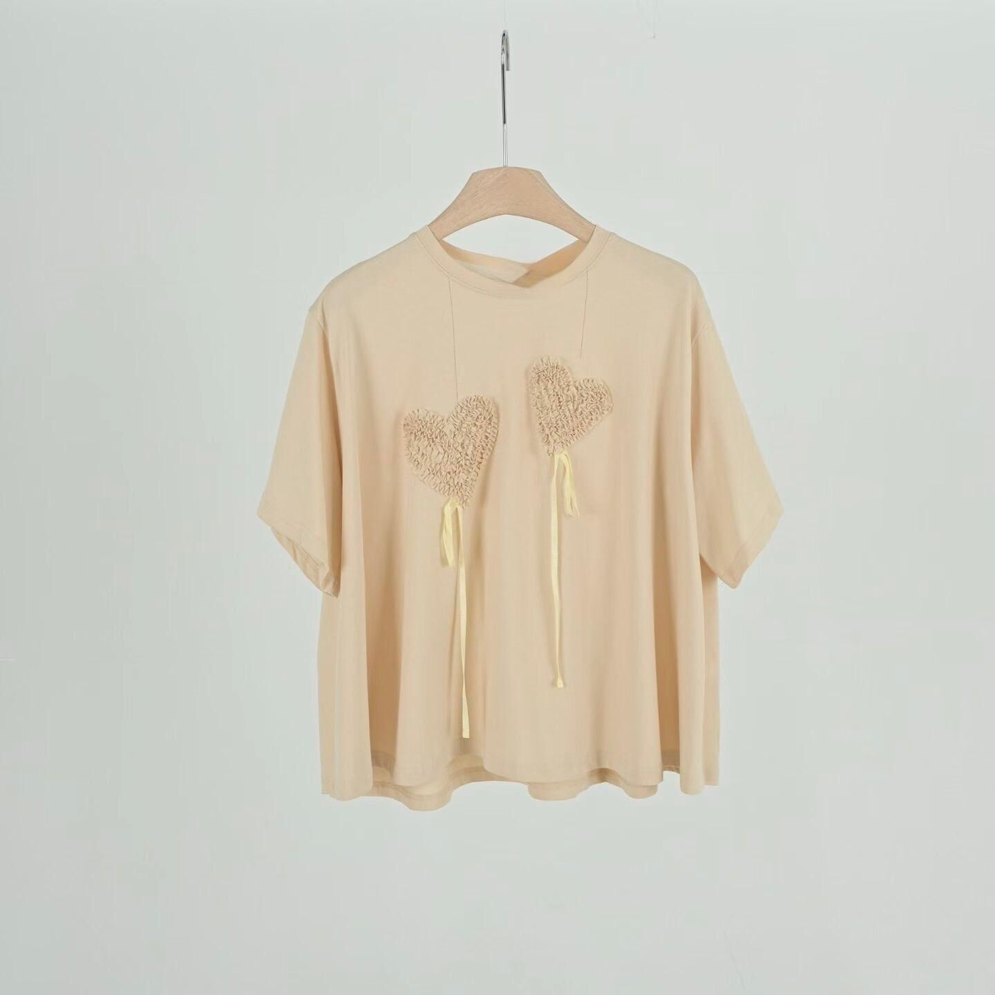 韓國高質立體心形top~153W