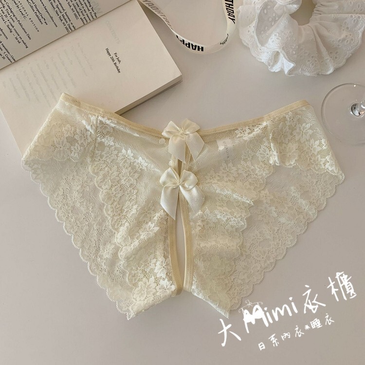 新款法式復古風｜開檔內褲