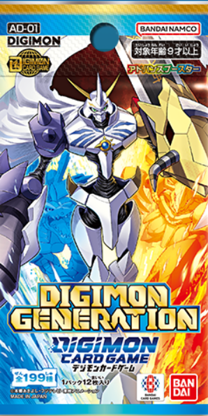 數碼暴龍TCG 日文版 Digimon Creation AD01