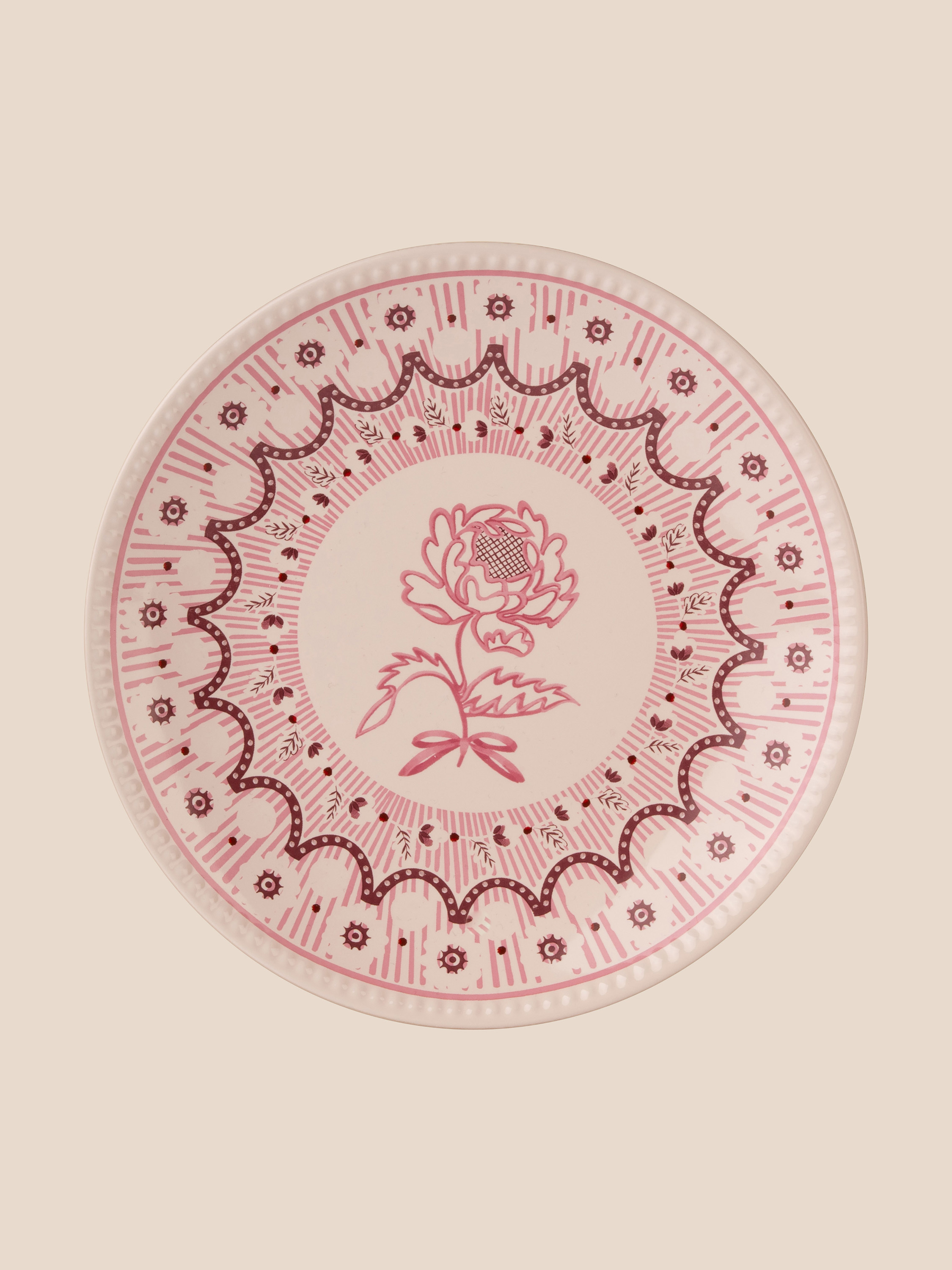 Spitalfields Silk 陶瓷點心盤/分享盤