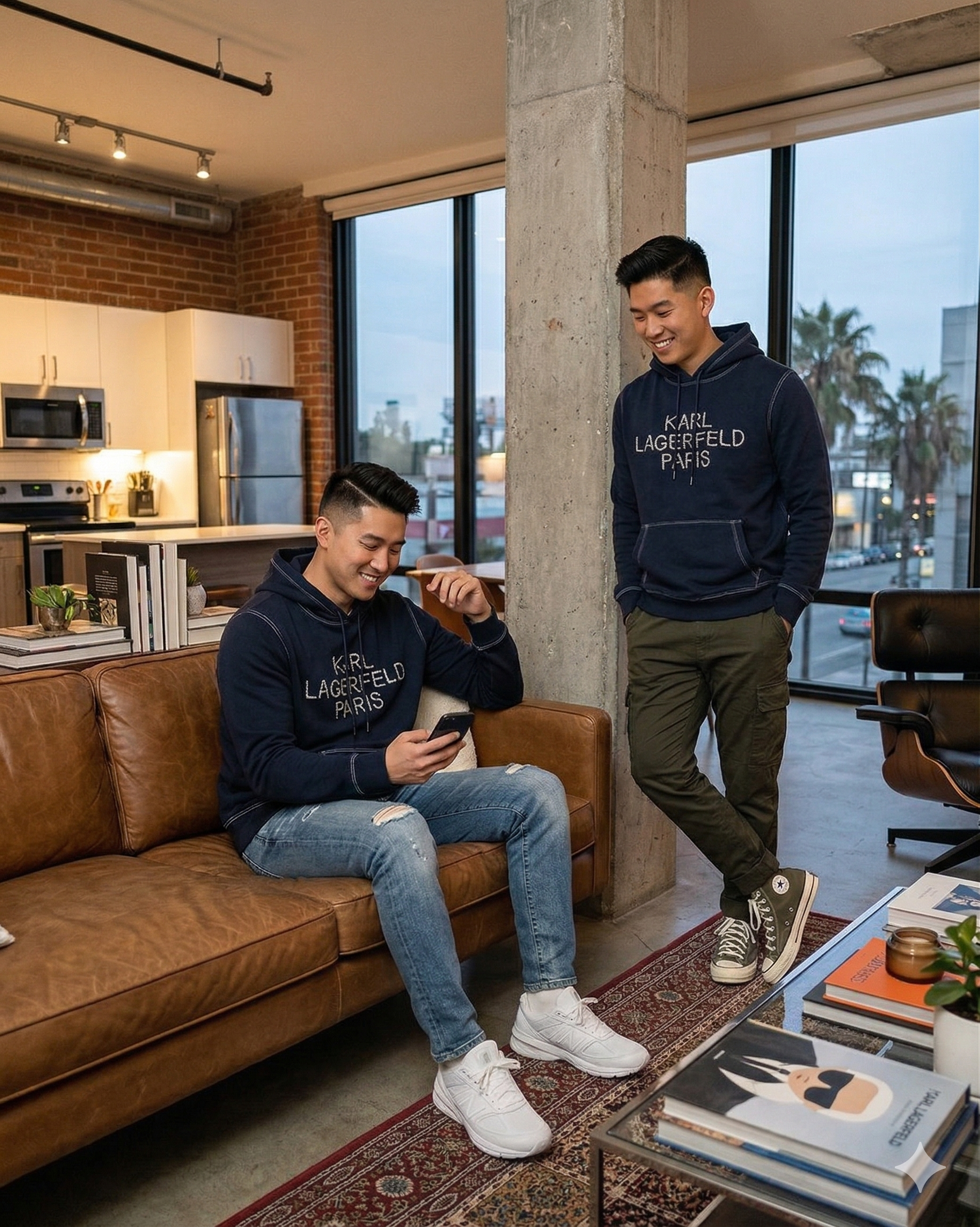 【預購】H032703 KARL LAGERFELD PARIS 男款衛衣