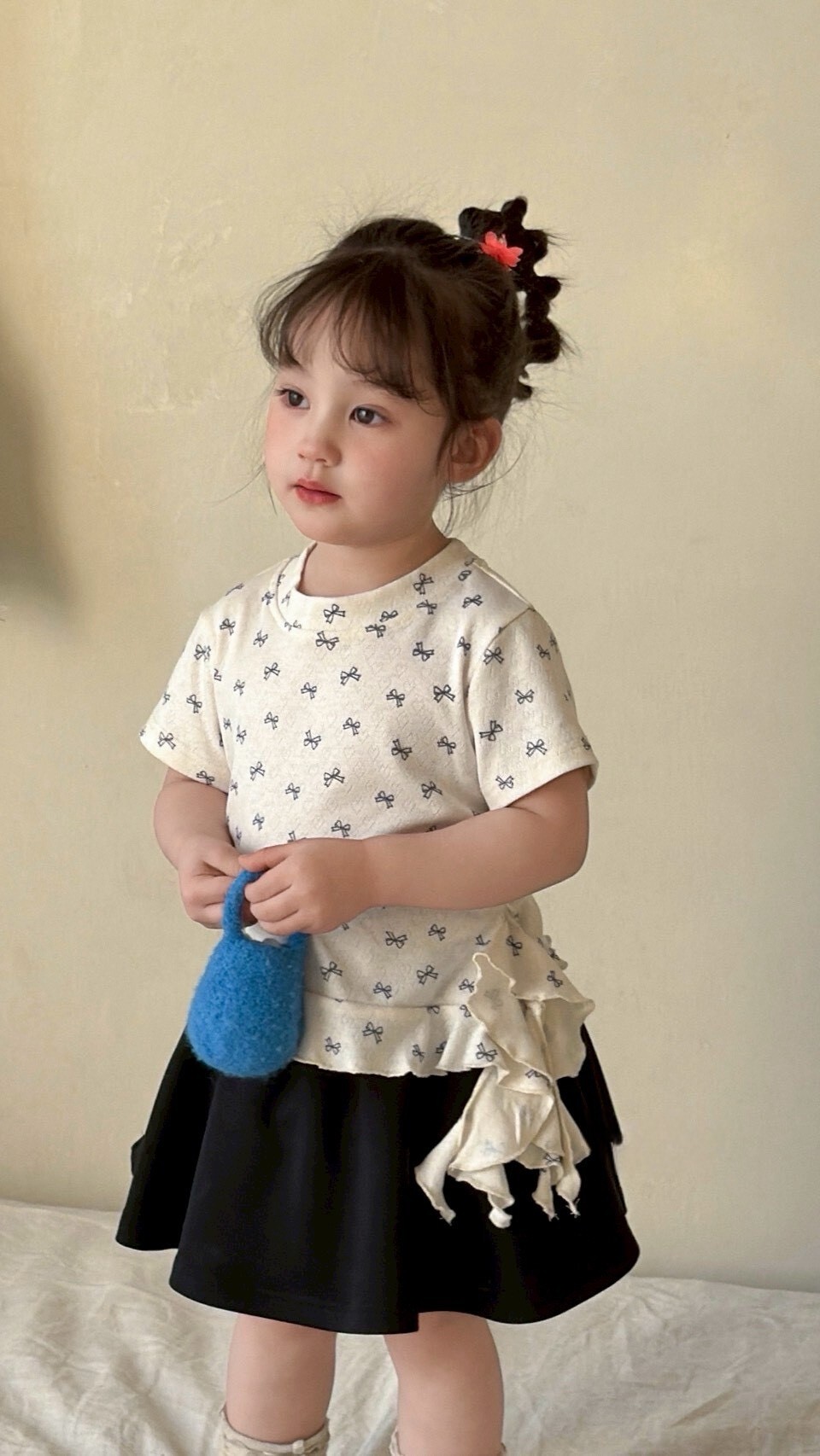 蝴蝶結の小公主Tee