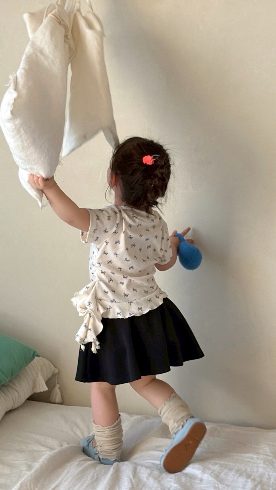 蝴蝶結の小公主Tee